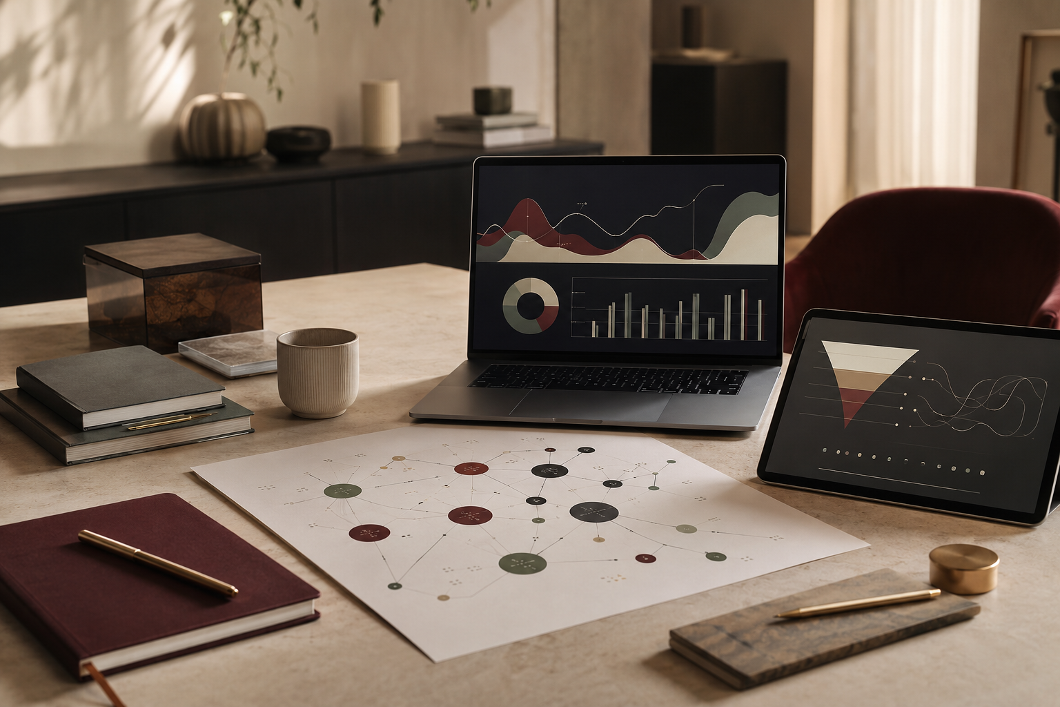 SEO-onderzoek, analytics en contentplanning